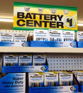 Dollar Store Batteries