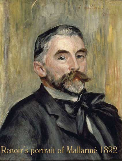 Renoir's painting of Mallarmé